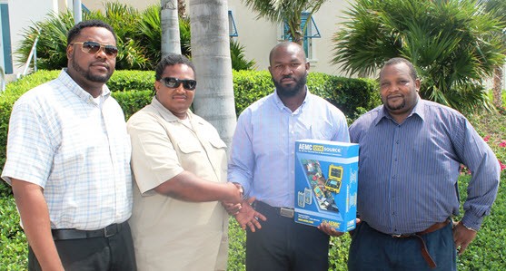 FortisTCI Donates New Electrical Tester to TCIG Planning Department