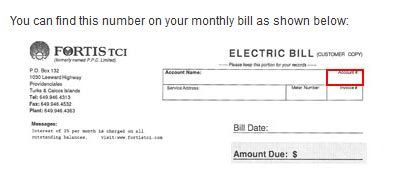 Utility Account Number