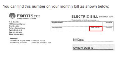 Meter Number